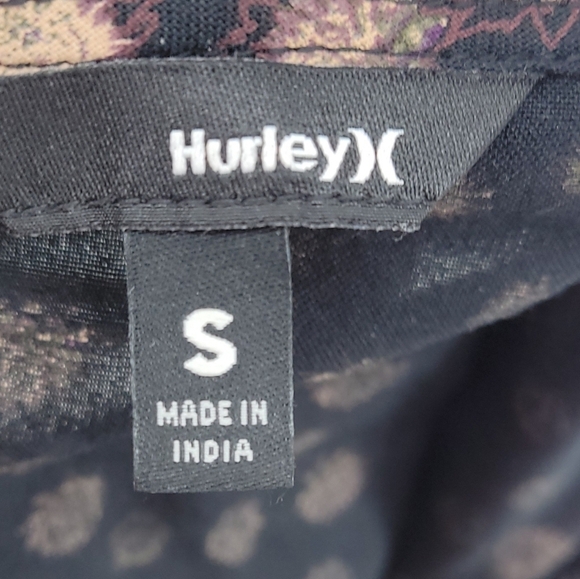 Hurley Austin Womens Tank Floral V-Neck Top Size S - Picture 6 of 11